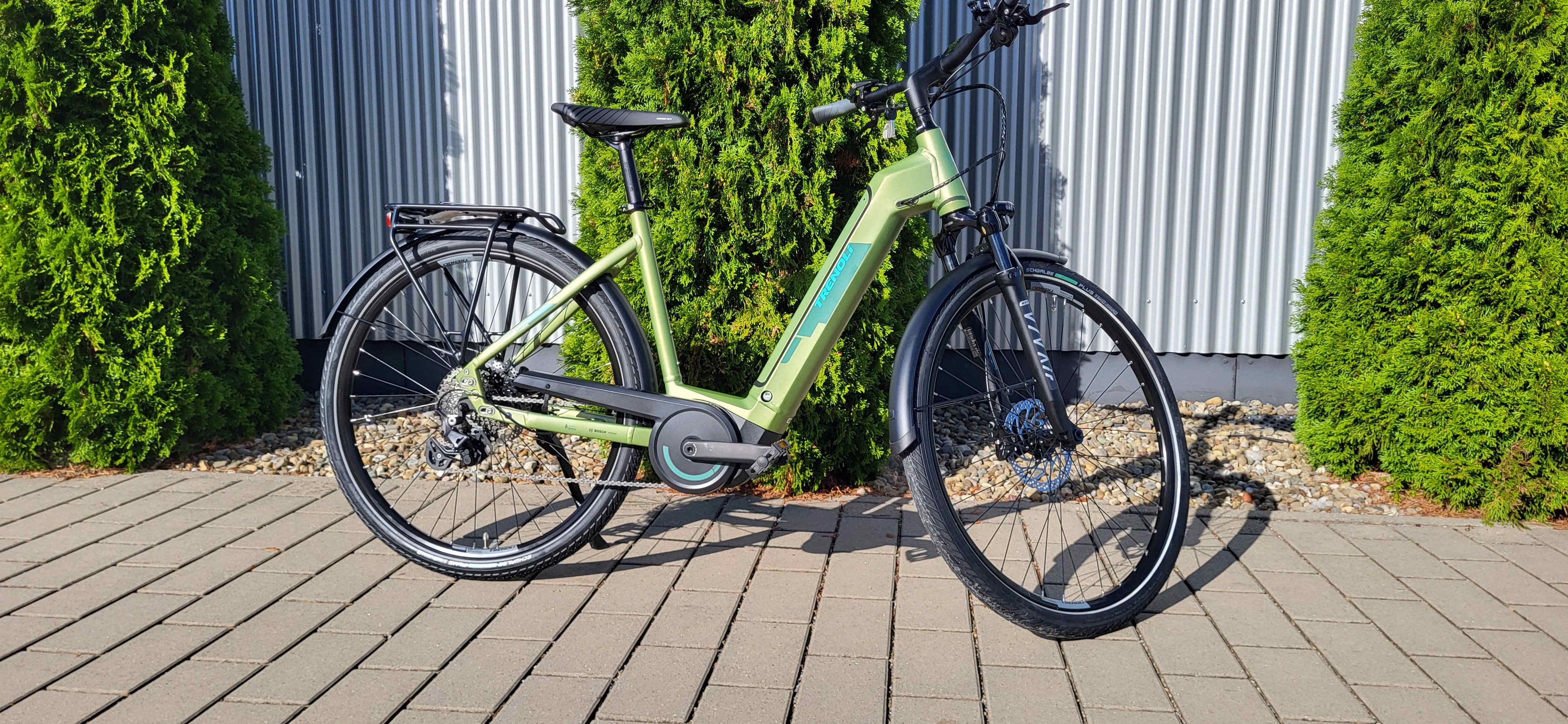 TRENOLI TANARO CLASSICO PERFORMANCE LG 10 pale green matt 2024 28" 625 Wh Wave