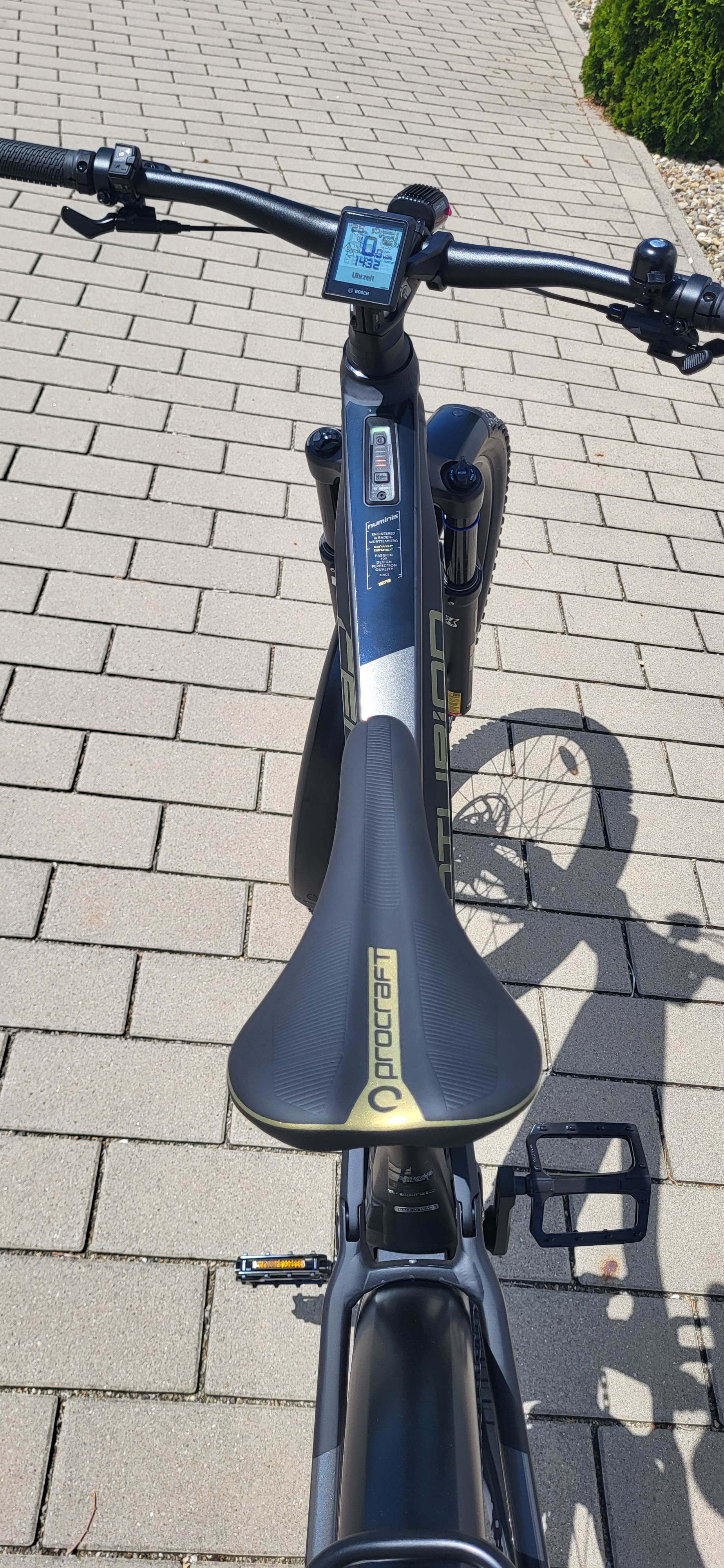 Centurion Numinis R800i mattschwarz 2024 29" 750 (Gr. S 625) Wh Diamant