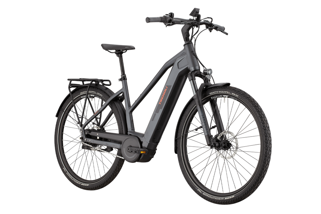 Trenoli TANARO CX SPORTIVO T ENVIOLO dark grey matt 2024 28" 750 Wh Trapez